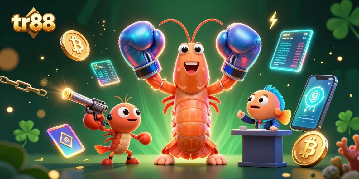 Engage with tr88's vibrant casino scene featuring animated characters and dynamic gaming elements.