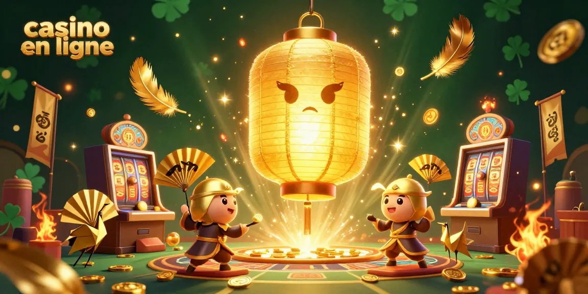 Découvrez la magie du casino en ligne avec des symboles porte-bonheur animés et des gagnants qui célèbrent leurs victoires.
