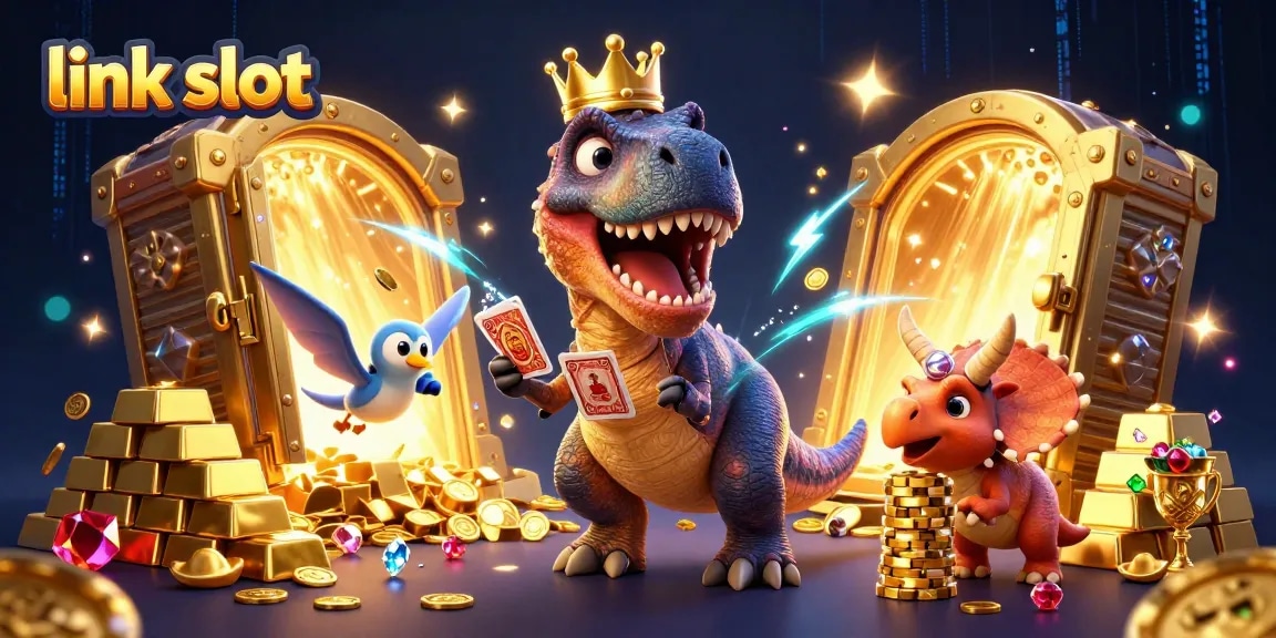 Memenangkan jackpot di link slot yang menarik dengan karakter kartun 3D di kasino virtual