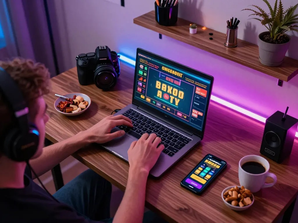 Engaging online gaming experience at lc88 with user focused on casino gameplay