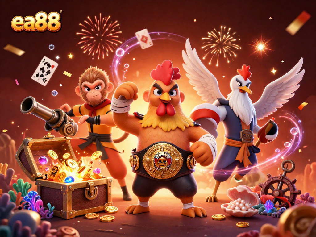 Engage in thrilling events at ea88 with dynamic characters in a vibrant casino atmosphere.