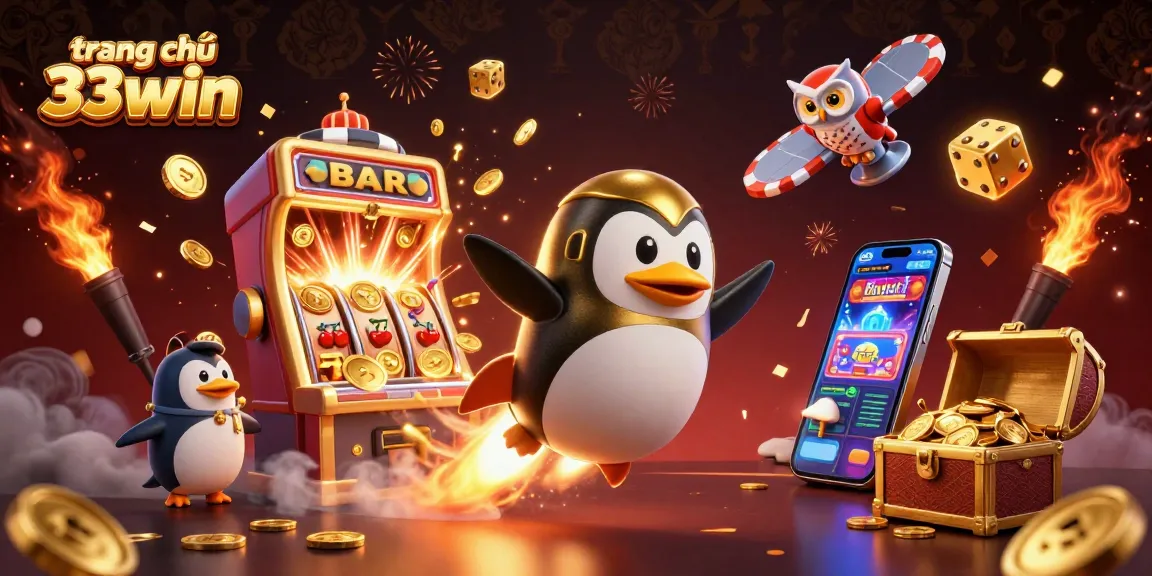 Experience thrilling wins at trang chủ 33win with a 3D jackpot explosion and dynamic casino elements.