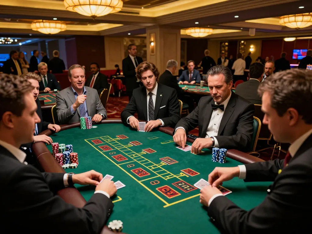 Players enjoy thrilling live betting experiences at dagago casino, showcasing lively blackjack action and strategic gameplay.