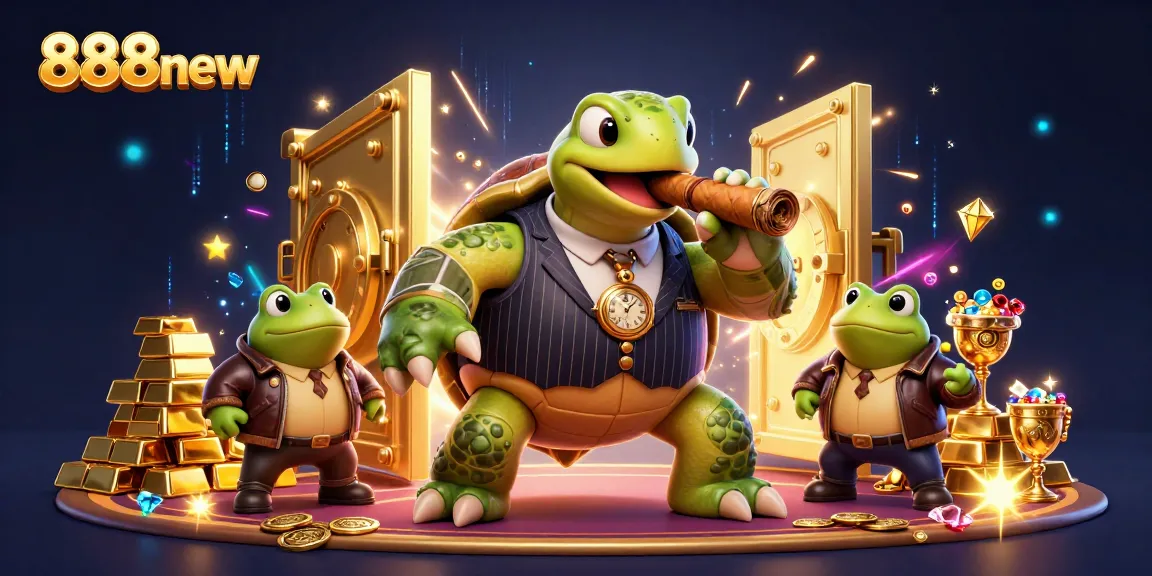 Engage with the vibrant, thrilling world of 888new's online casino featuring a rich 3D scene.