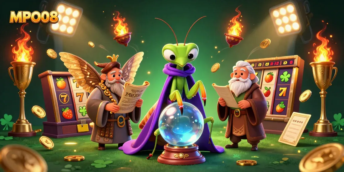 MPO08 offers an engaging slot gaming experience with animated characters and dynamic elements, showcasing excitement and winning potential.