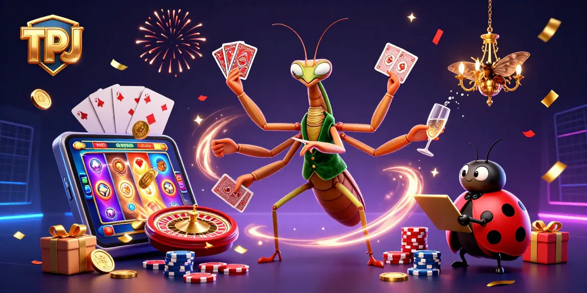 TPJ brings excitement to the casino environment with vibrant characters and dynamic gaming action.