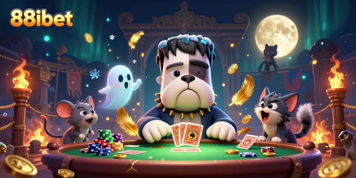 Engage in thrilling gaming adventures at 88ibet with a fun cartoon monster atmosphere.