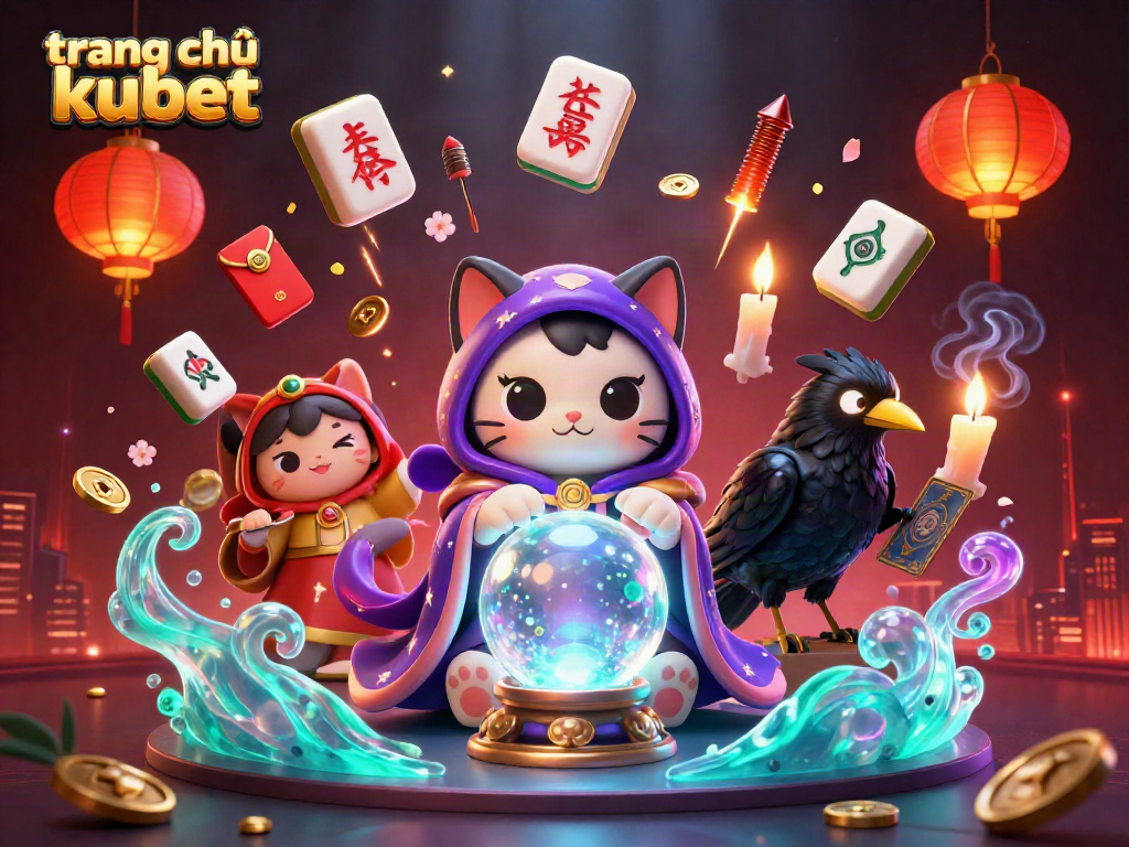 Experience thrilling gameplay at trang chủ kubet with mystic fortune teller and casino elements.