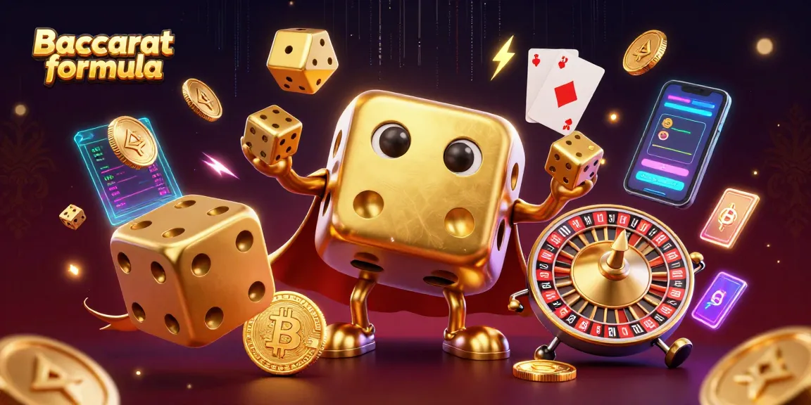 Enhance your Baccarat formula with vibrant 3D casino characters and engaging visual elements.