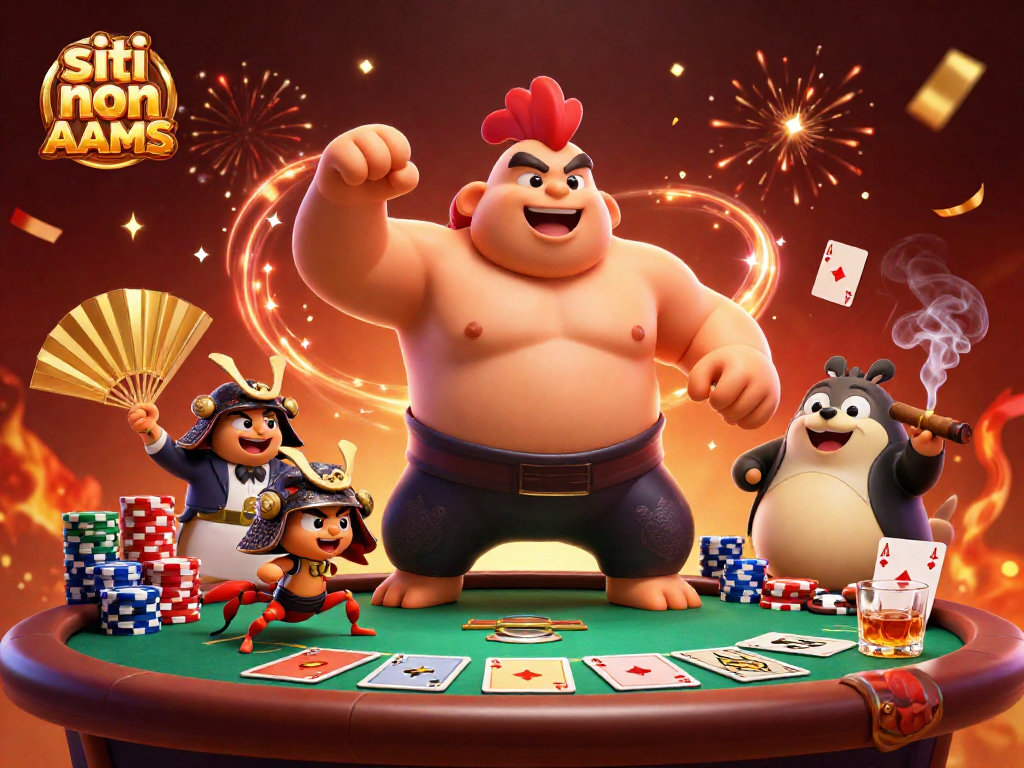 Ribalta i tuoi avversari nei siti non AAMS con questa illustrazione ricca di dettagli di un torneo di poker.