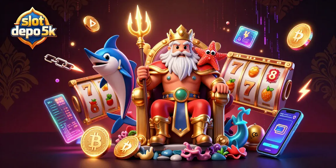 Experience thrilling action with slot depo 5k as Neptune and his allies dominate the casino scene