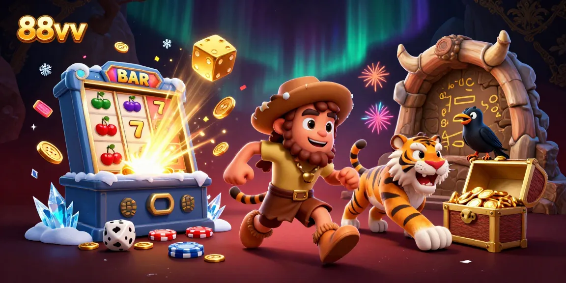 Experience thrilling gameplay at 88vv with a prehistoric casino bursting with excitement and jackpot rewards.