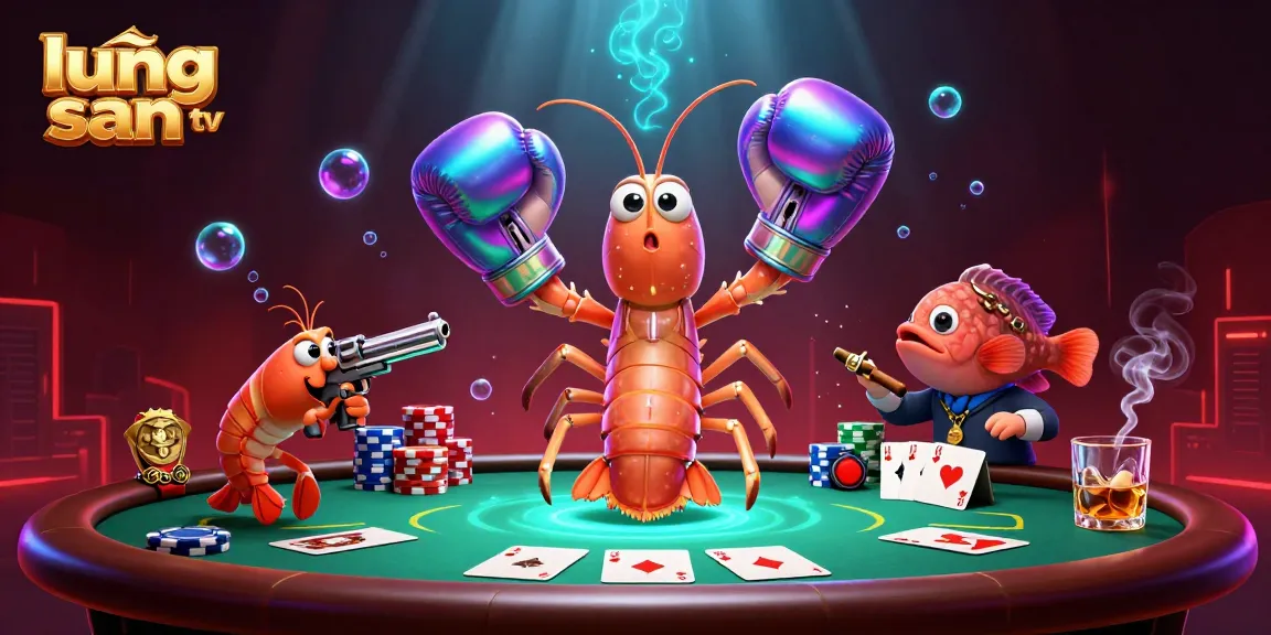 Engage with lương sơn tv's unique live casino experience featuring vibrant animated sea-life characters.