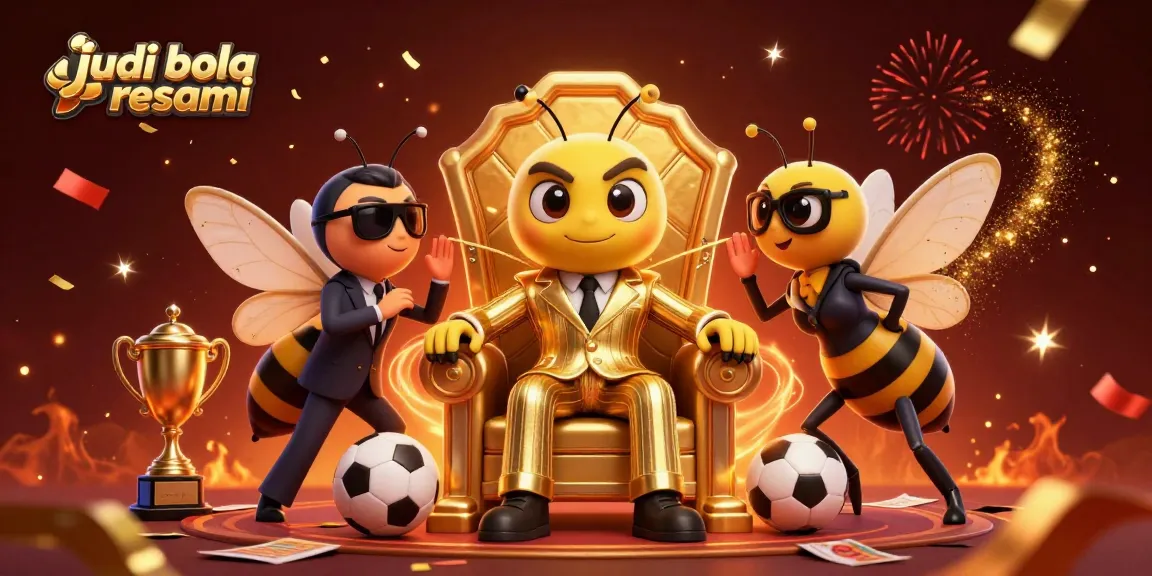 Engage in thrilling judi bola resmi with high-stakes sports bets featuring dynamic action and vibrant characters.
