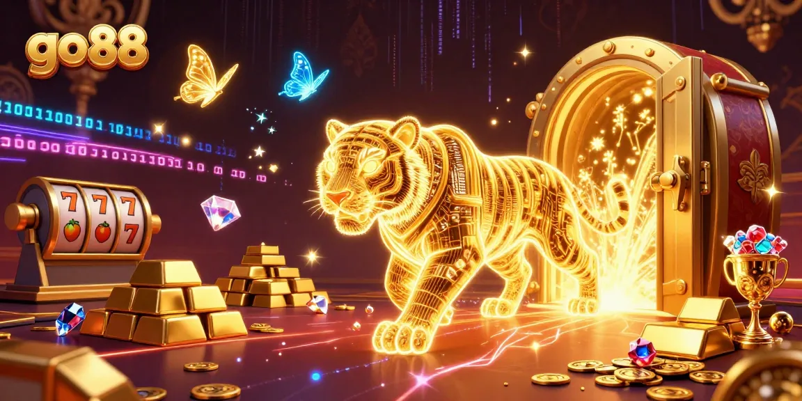 Spin the reels with go 88's golden treasures and vibrant casino energy