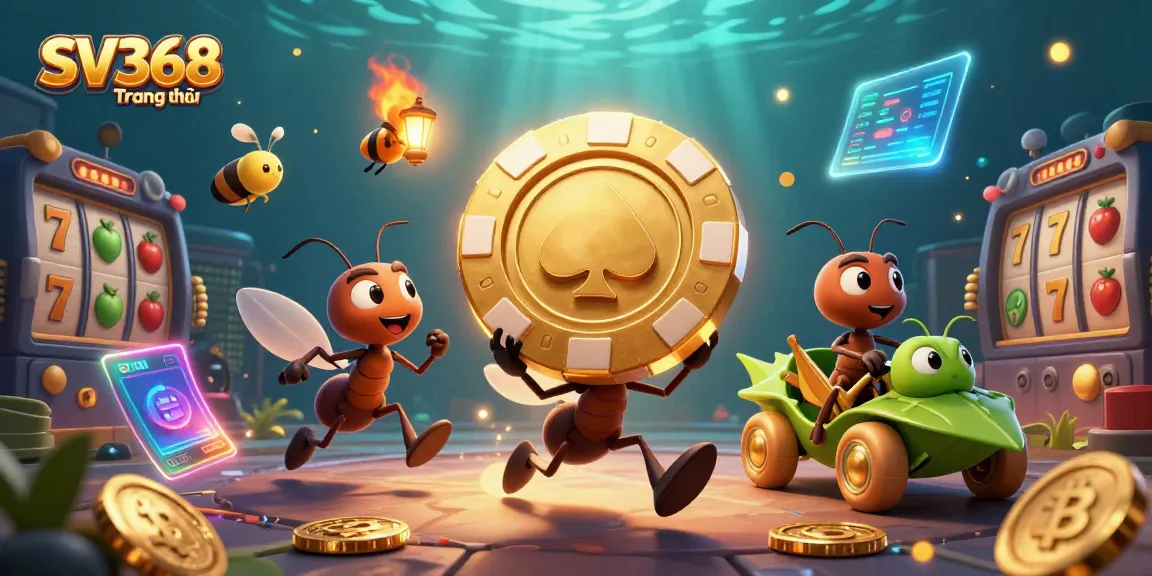 Experience thrilling gameplay on SV368 Trang chủ with exciting slot machines and golden jackpots.