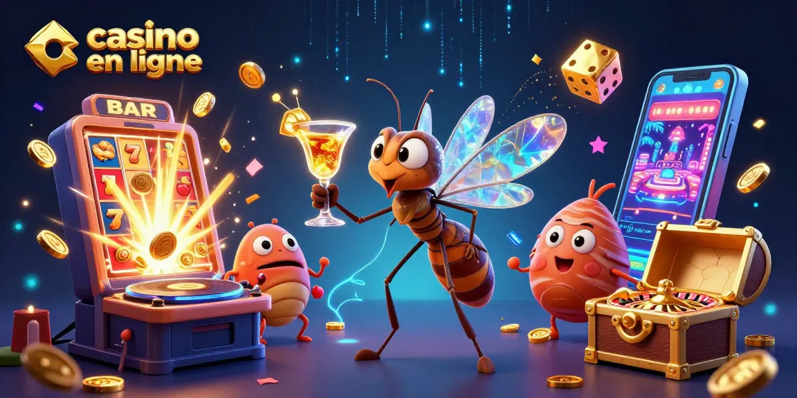 Découvrez les jeux captivants d'un casino en ligne avec un mascotte vivant et des éléments vidéo ludiques.
