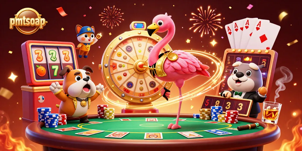 Play thrilling games at pmtsoap while enjoying a dynamic casino atmosphere filled with excitement.