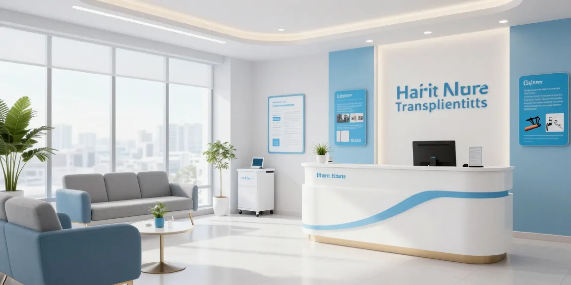 Hair transplant Turkey consultation in a modern clinic, showcasing medical expertise and patient care in a welcoming environment.