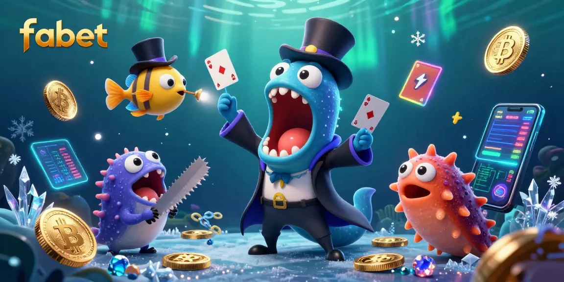 Experience fabet magic with marine creatures performing in a dynamic underwater casino scene.