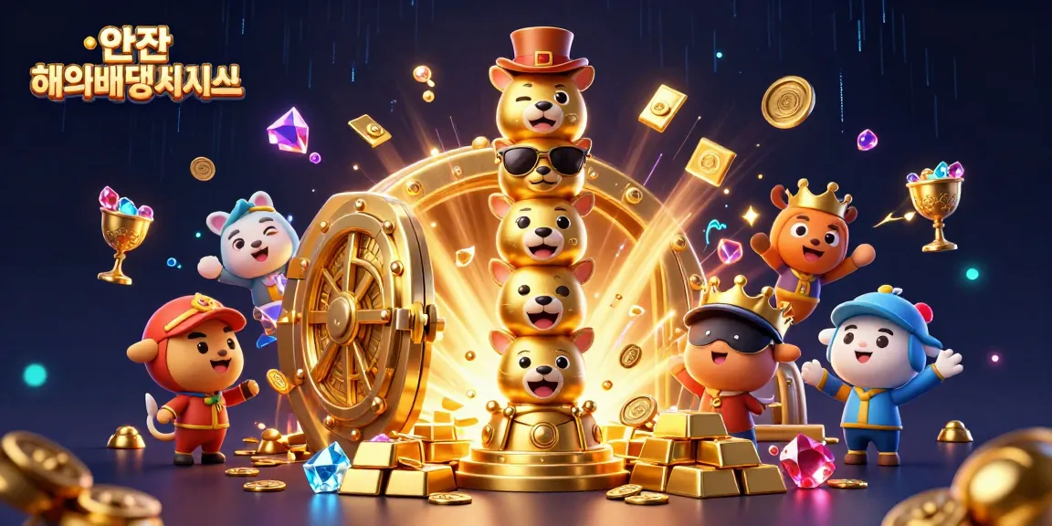 Engage in a vibrant gaming experience with 안전 해외배팅사이트 featuring a dynamic casino illustration.