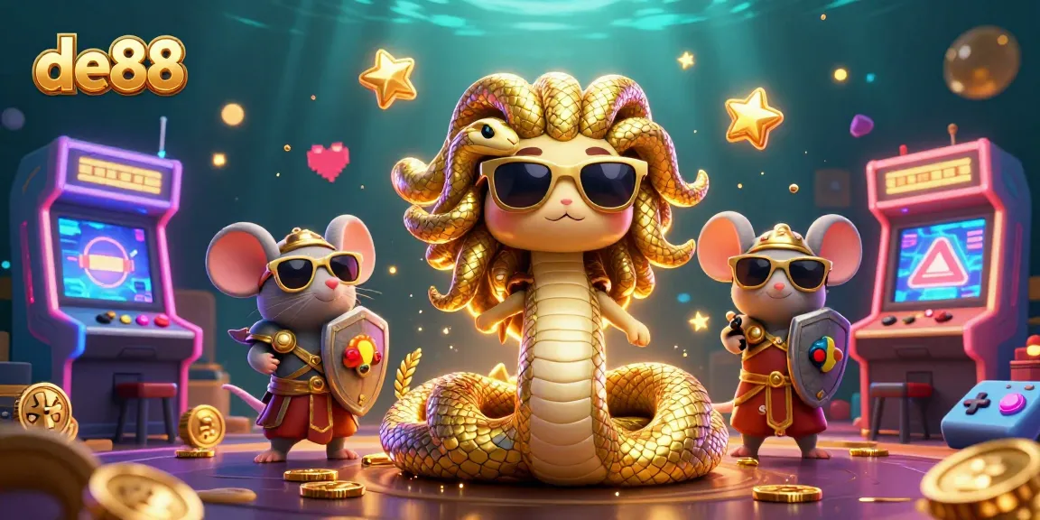 Engage in exciting gameplay at de88 with dynamic casino elements and vibrant characters.