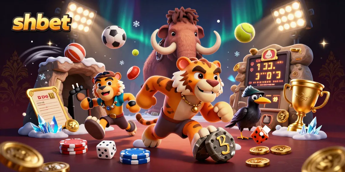 Experience thrilling games at shbet with a captivating prehistoric casino atmosphere.