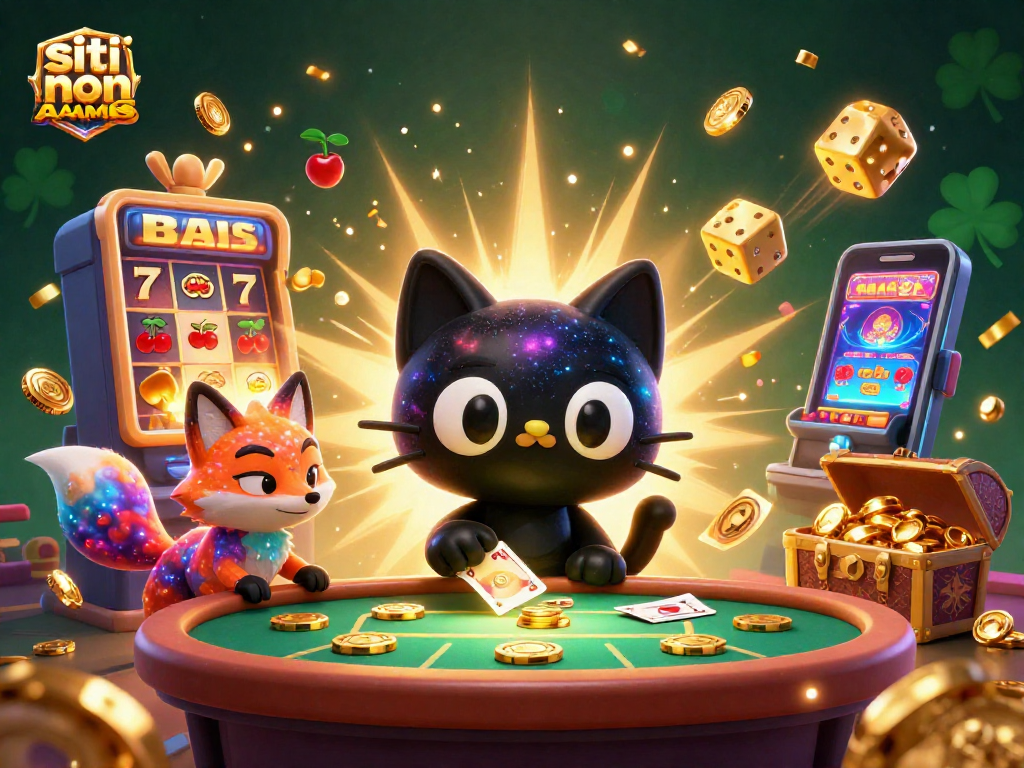 Scopri strategie vincenti su siti non AAMS con un'immagine coinvolgente di un casinò cosmico.