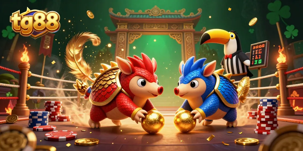 tg88 pangolins compete with betting tokens in an exciting gambling scene